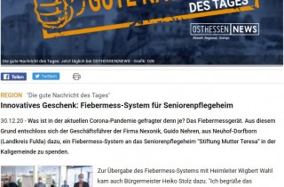 OSTHESSEN NEWS "Die gute Nachricht des Tages"